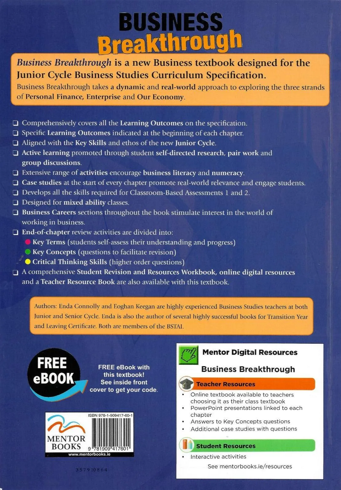 Business Breakthrough - Junior Cycle