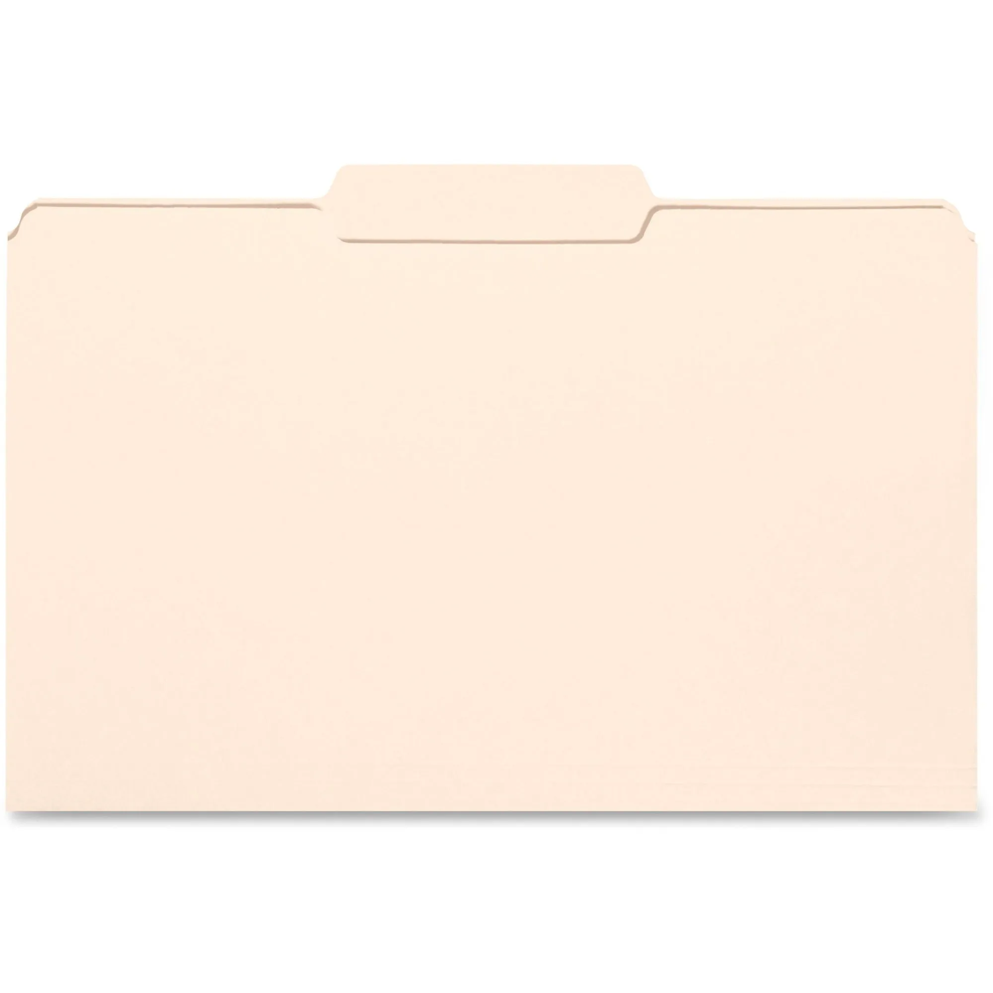 Business Source 1/3 Tab Cut Legal Recycled Top Tab File Folder