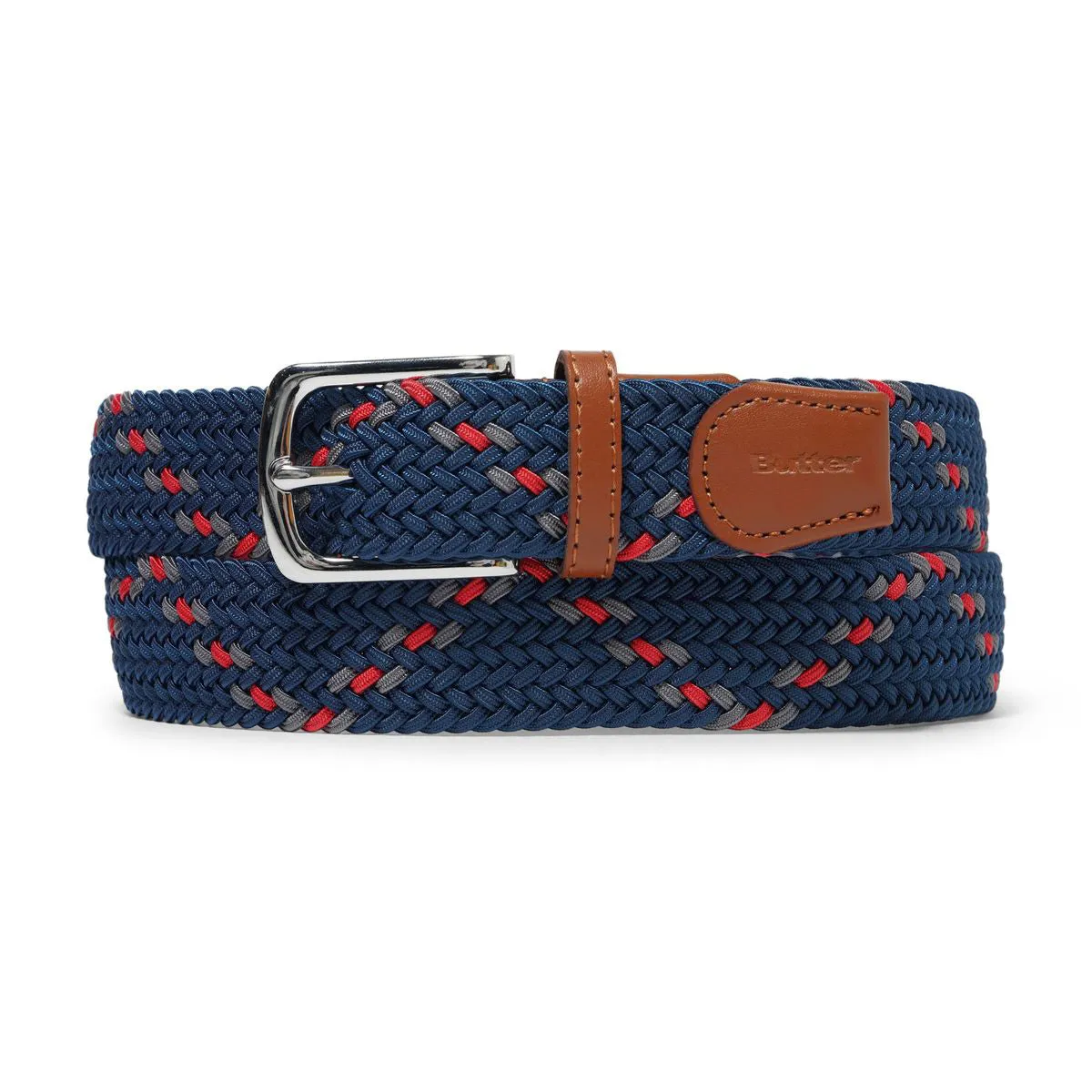 Butter Goods - Braided Belt Navy