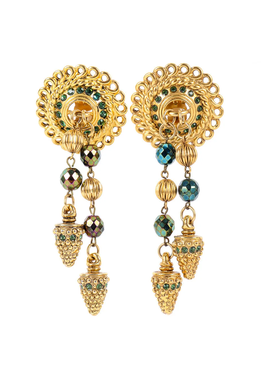 Byzantine Dangle Drop Earrings