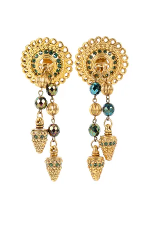 Byzantine Dangle Drop Earrings