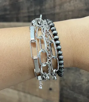 Cade 5 Strand Fashion Bracelet