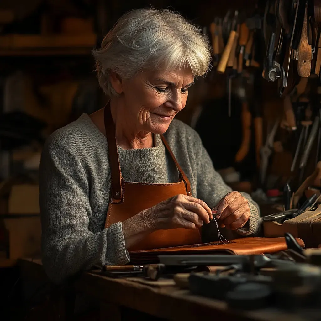 Camille | The Vintage Charm of Chelsey Leather Handbag