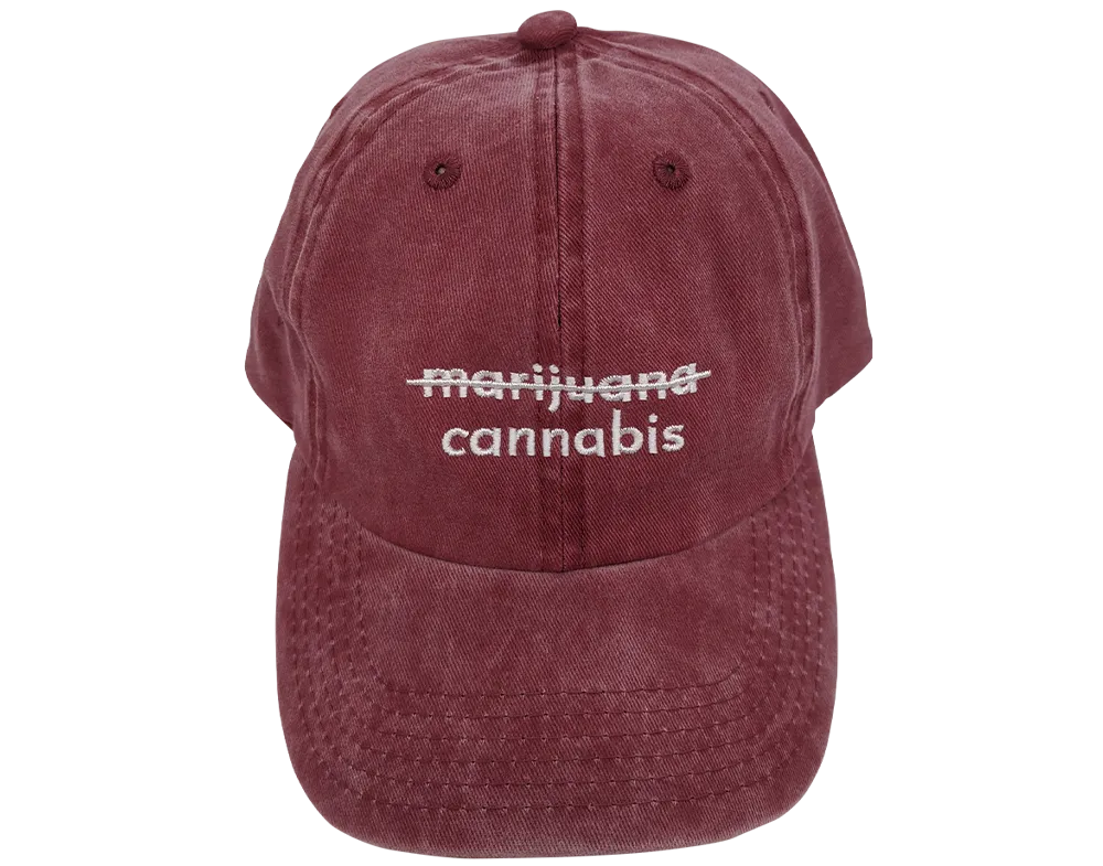 cannabis dad hat