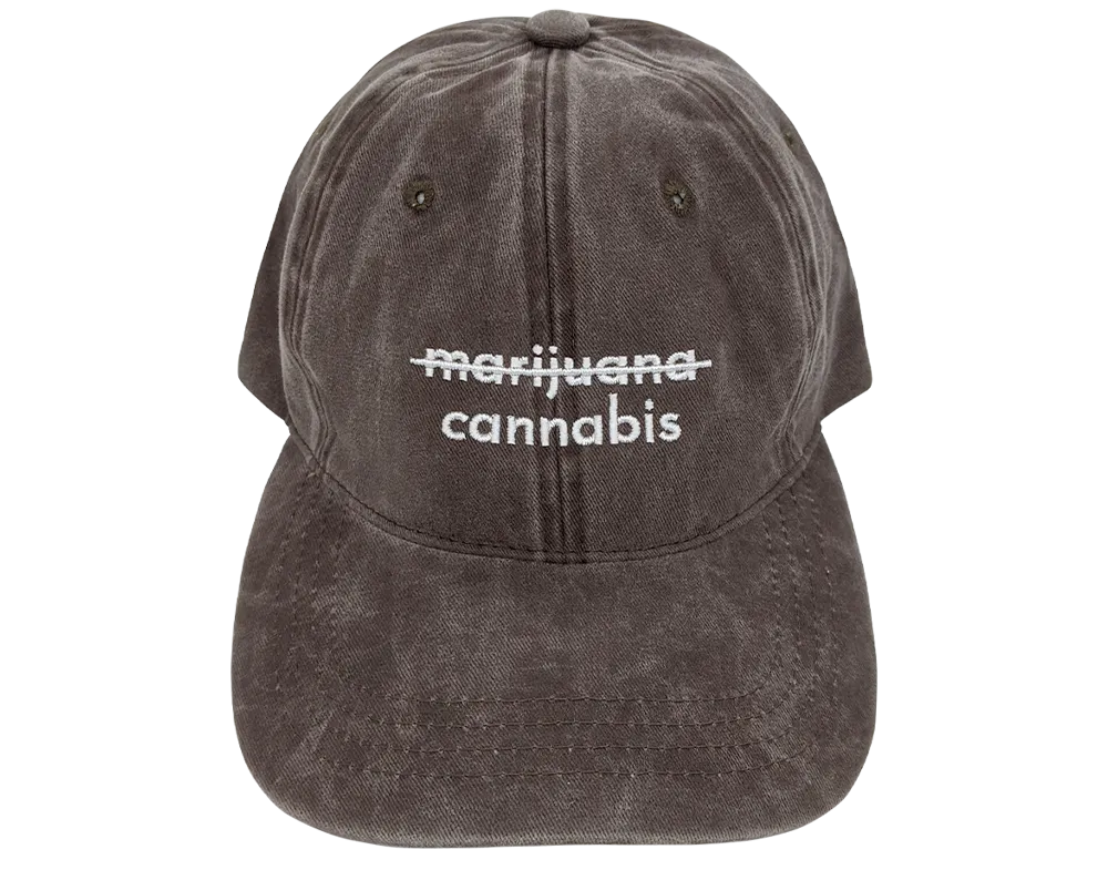 cannabis dad hat