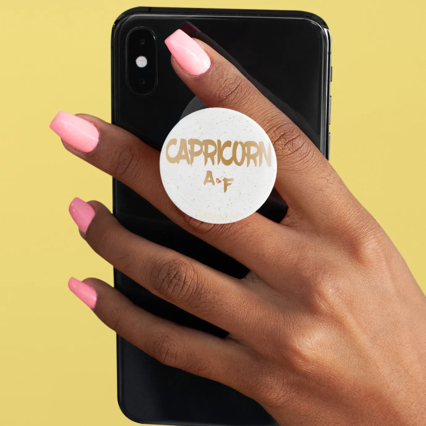 Capricorn AF White Grip for Phones and Tablets