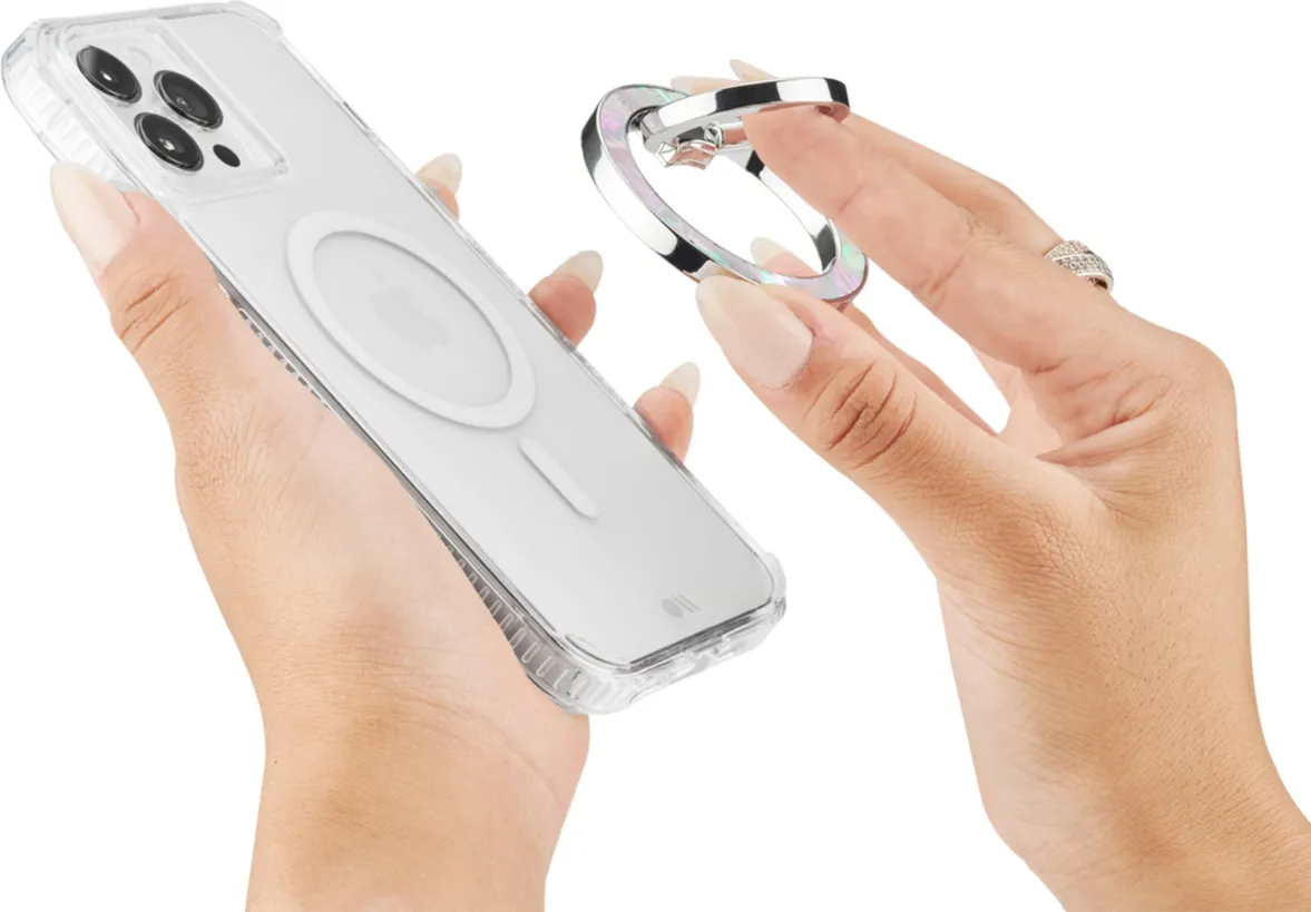 Case-mate - Magsafe Magnetic Ring Stand - Mother Of Pearl