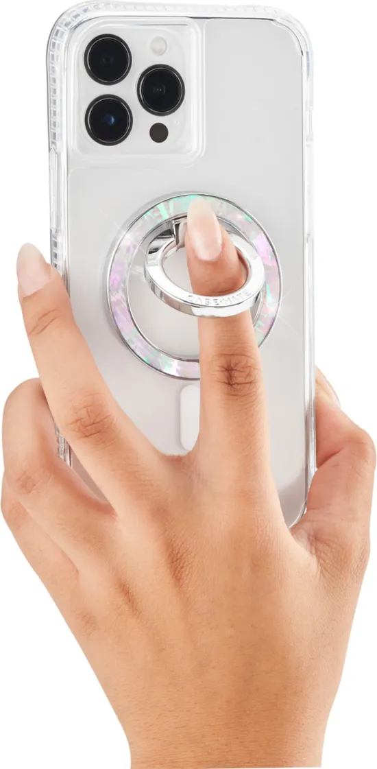 Case-mate - Magsafe Magnetic Ring Stand - Mother Of Pearl