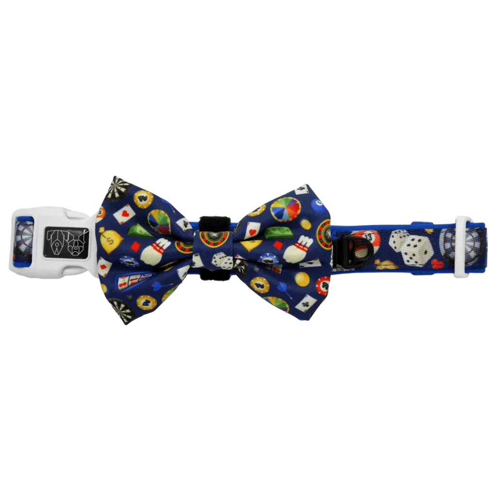“Casino” Collar & Bowtie