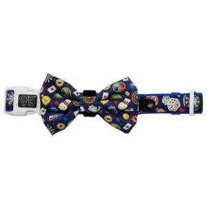 “Casino” Collar & Bowtie