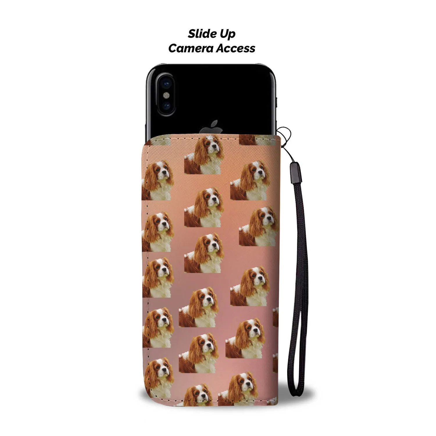 Cavalier King Charles Spaniel Phone Case Wallet