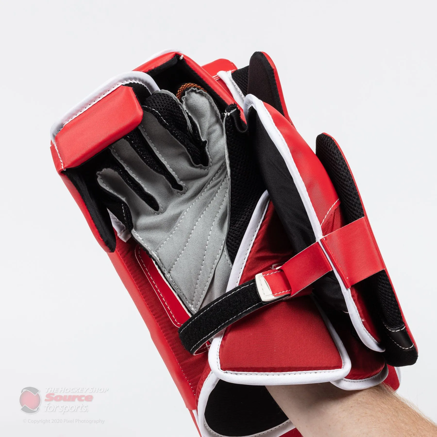 CCM Axis A1.9 Intermediate Goalie Blocker - Source Exclusive
