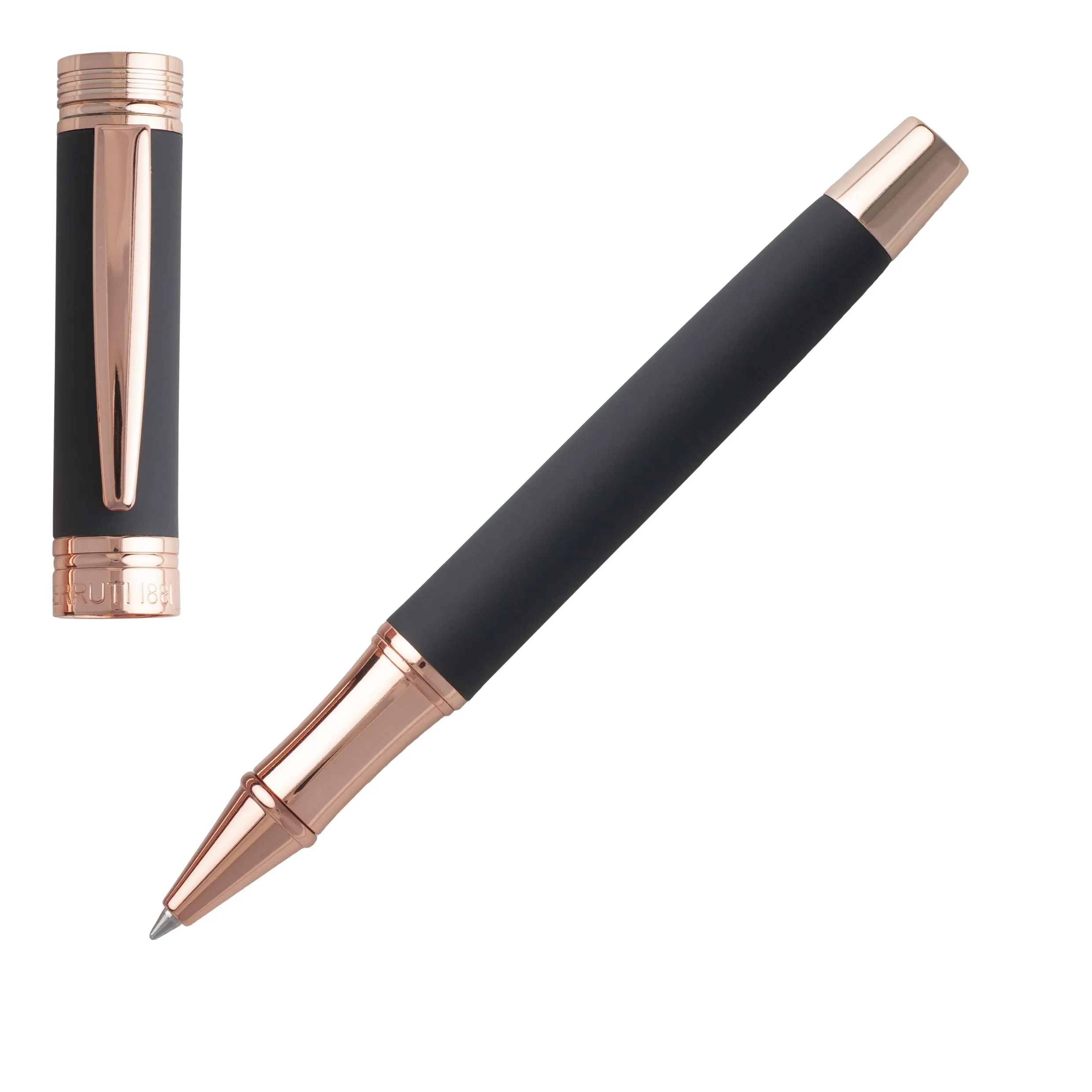 CERRUTI 1881 NPKMR914N-Set Zoom (rollerball pen, moneyclip & key ring)