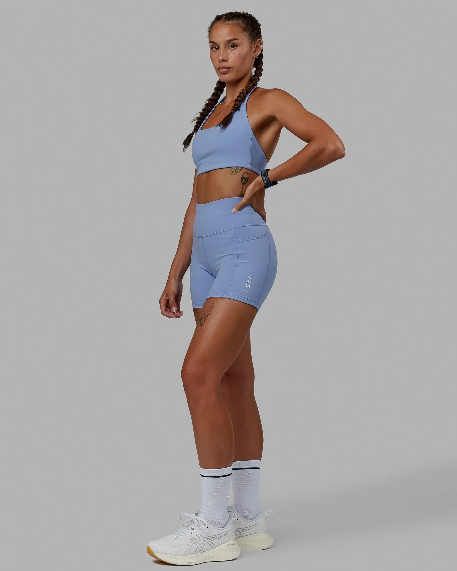 Challenger Sports Bra - Arctic Blue