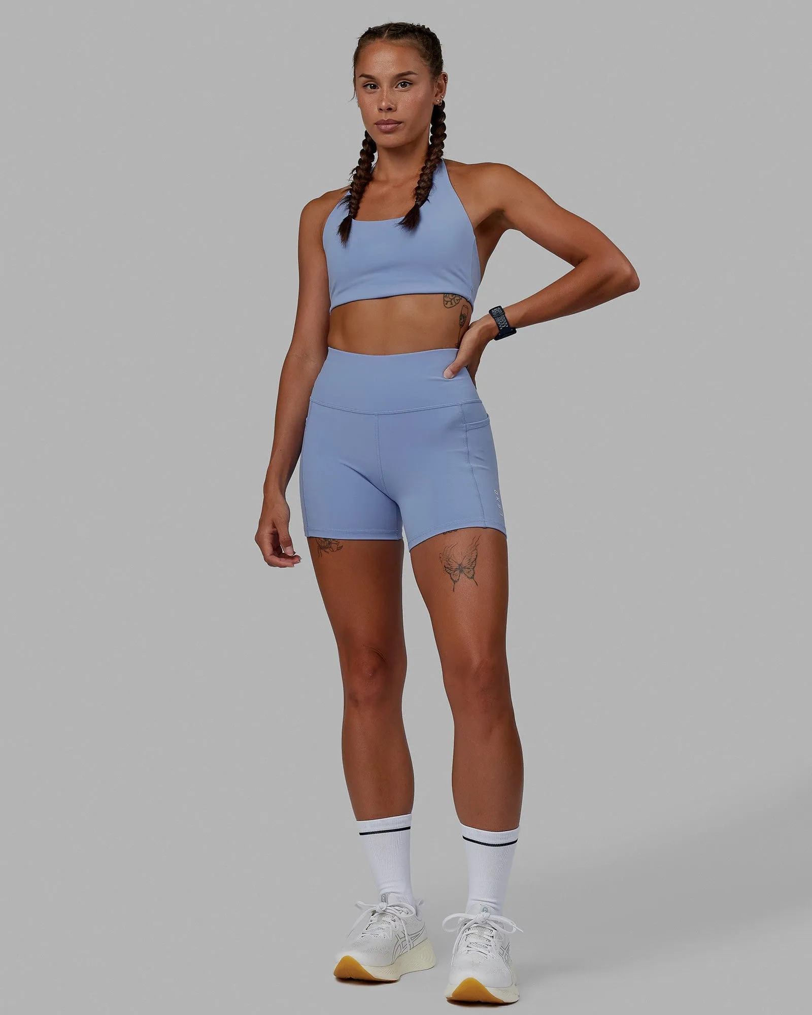 Challenger Sports Bra - Arctic Blue