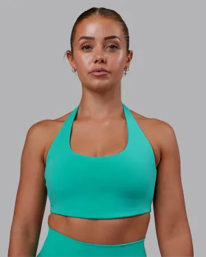 Challenger Sports Bra - Turquoise Tide