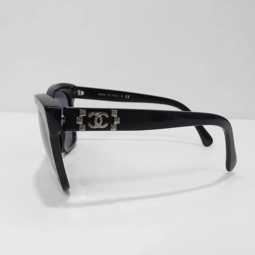 Chanel 5313 CC Butterfly Signature Sunglasses Black