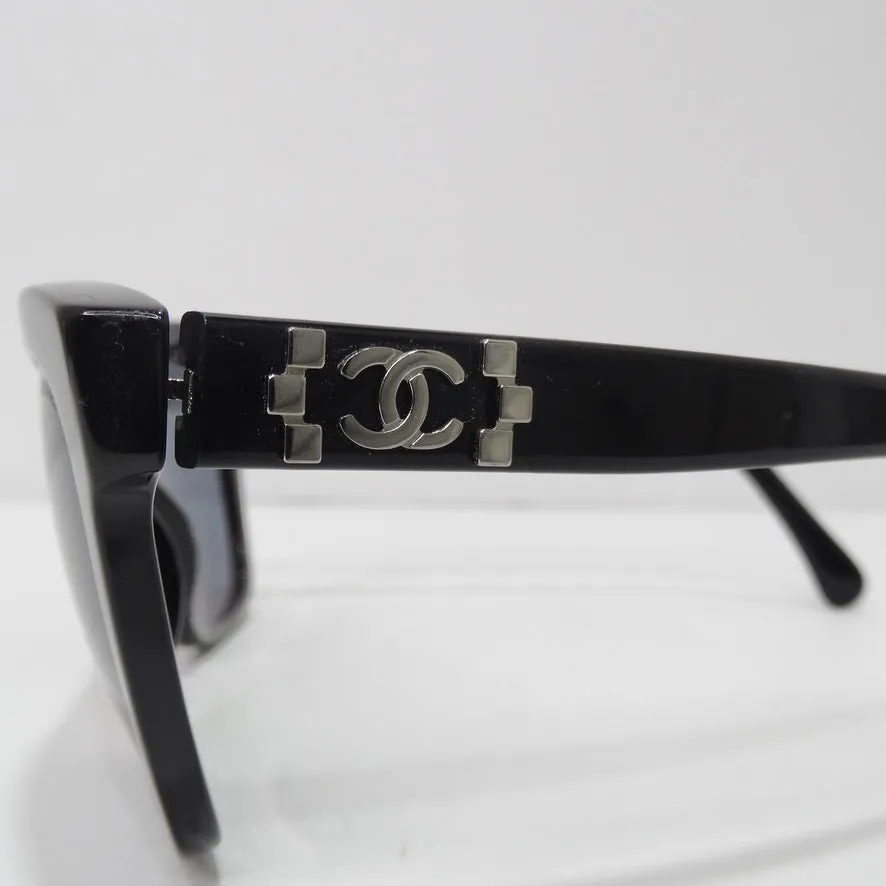 Chanel 5313 CC Butterfly Signature Sunglasses Black