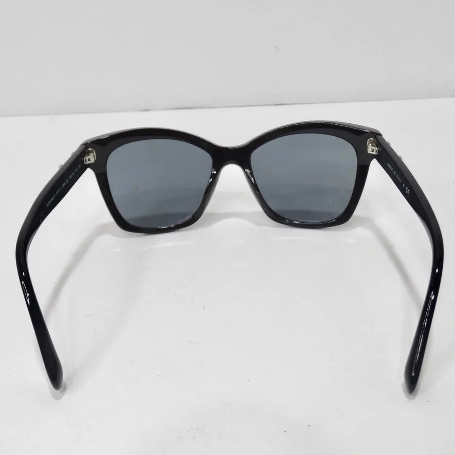 Chanel 5313 CC Butterfly Signature Sunglasses Black