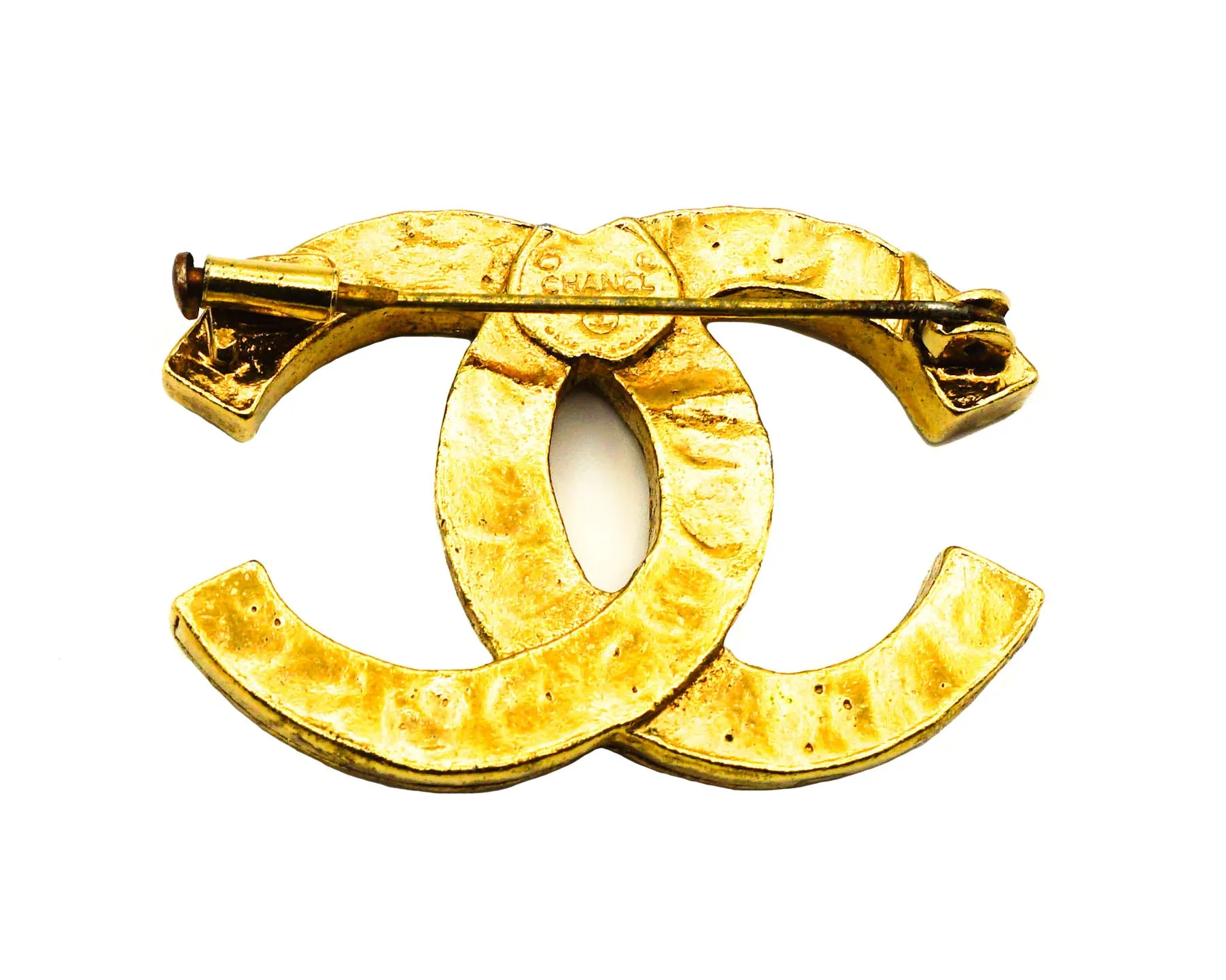 Chanel Vintage Rare Rhinestone Pin