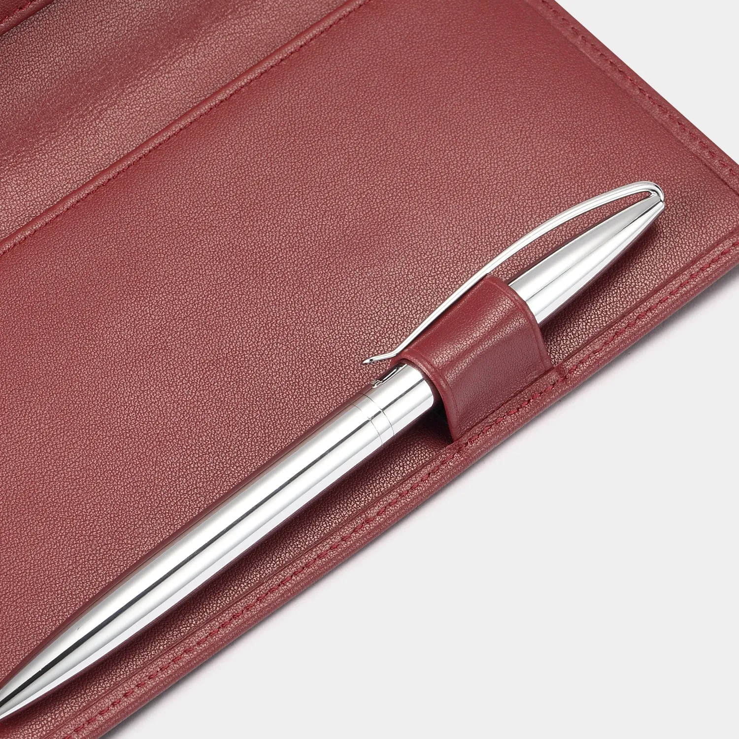 Checkbook Cover with Pen Loop