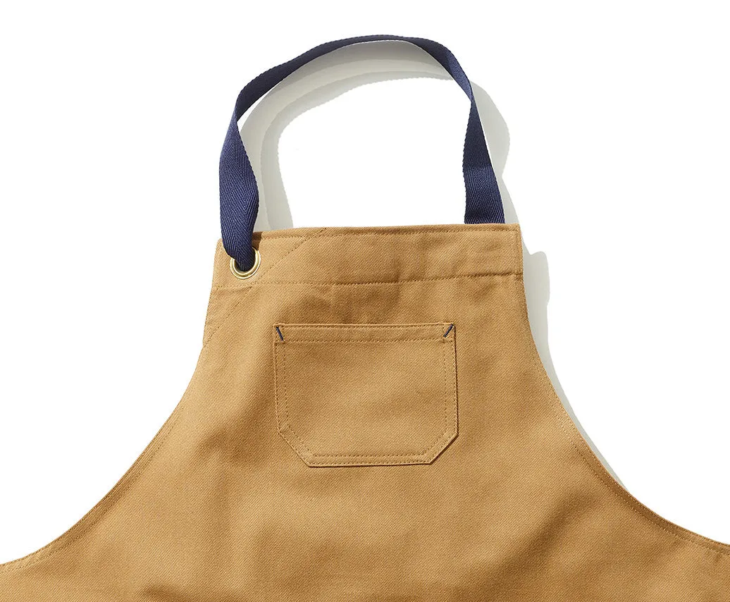 Childrens MAKER Apron - Tan