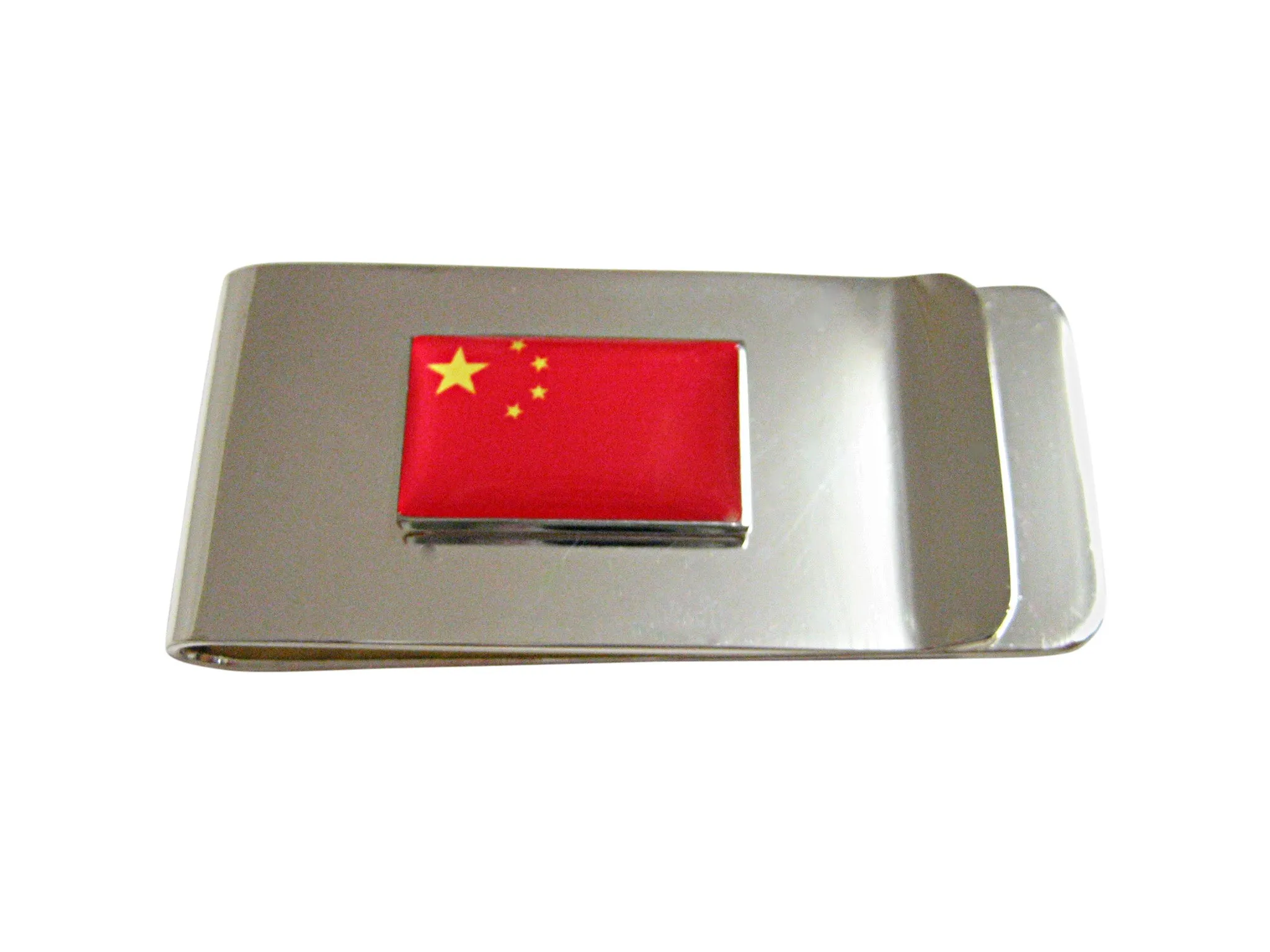 China Flag Pendant Money Clip