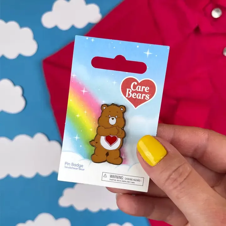 Classic Tenderheart Care Bear Pin Badge