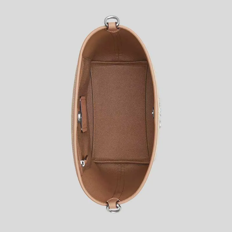 COACH City Bucket Bag In Signature Canvas Taupe RS-CT800