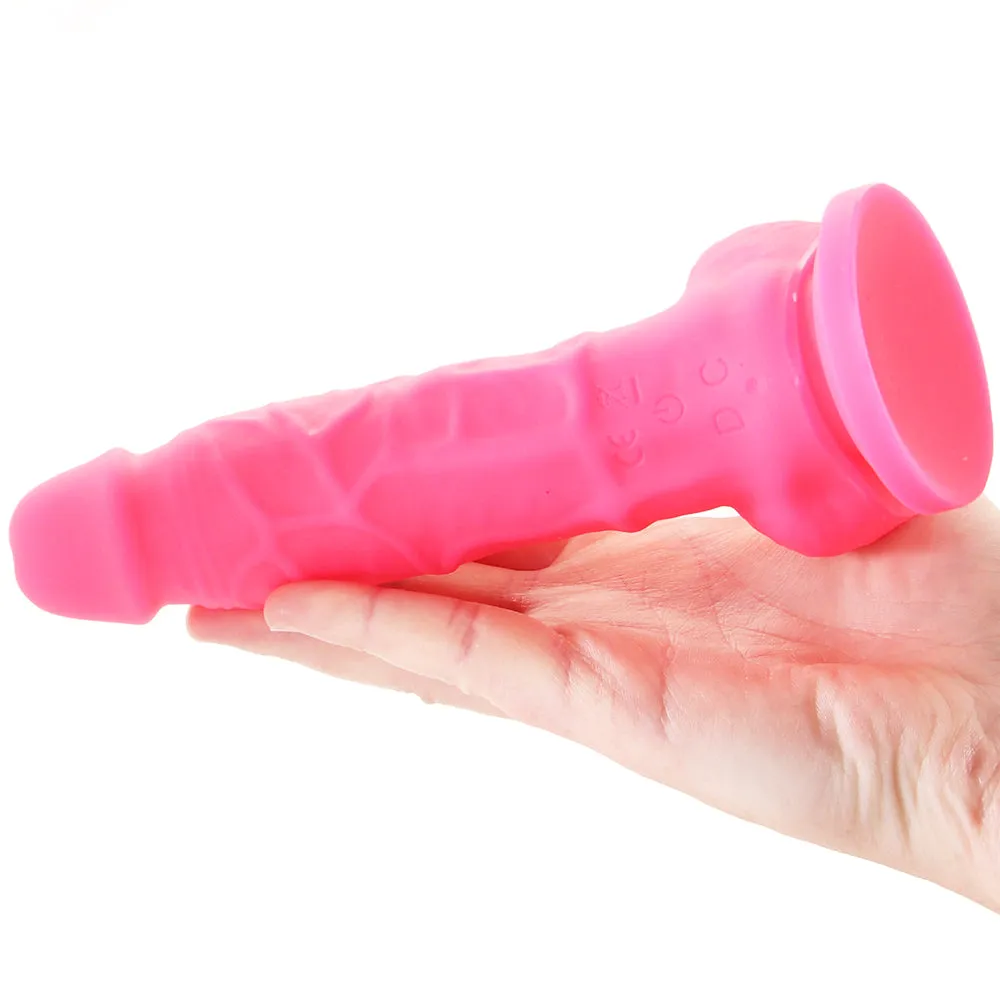 Colours Pleasures Vibrating 5" Dildo - Pink