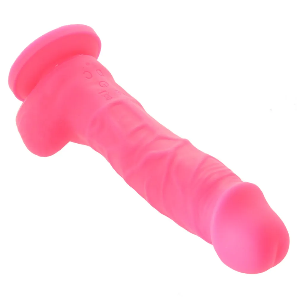 Colours Pleasures Vibrating 5" Dildo - Pink