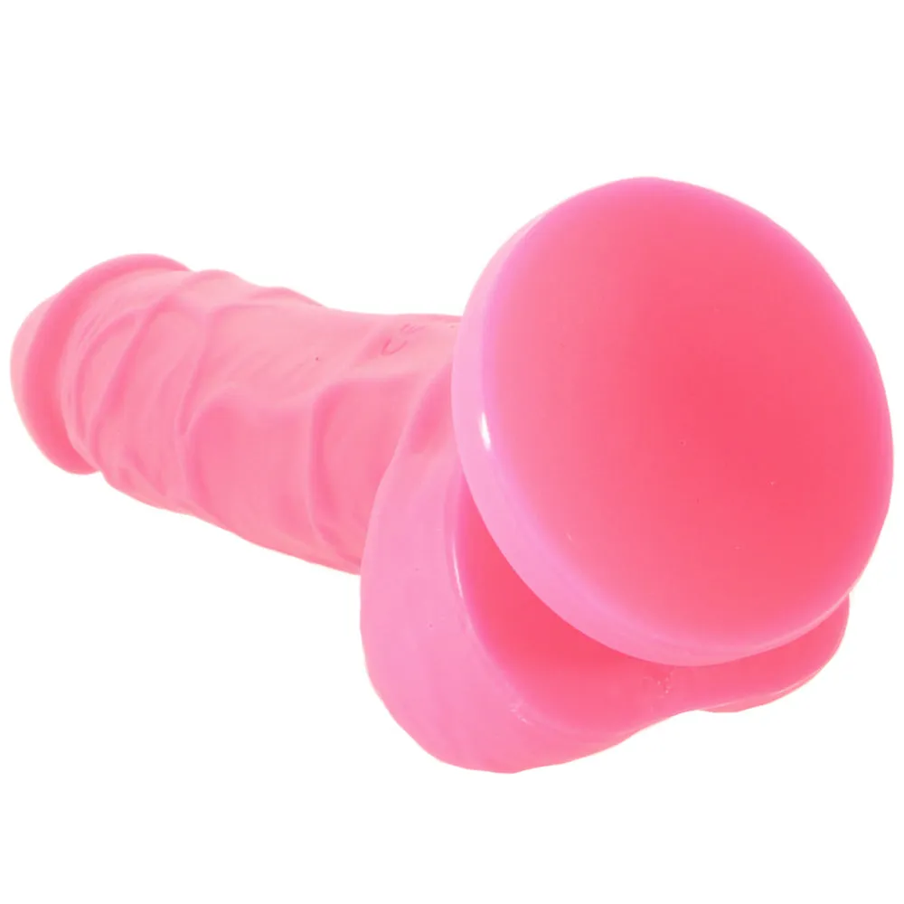 Colours Pleasures Vibrating 5" Dildo - Pink