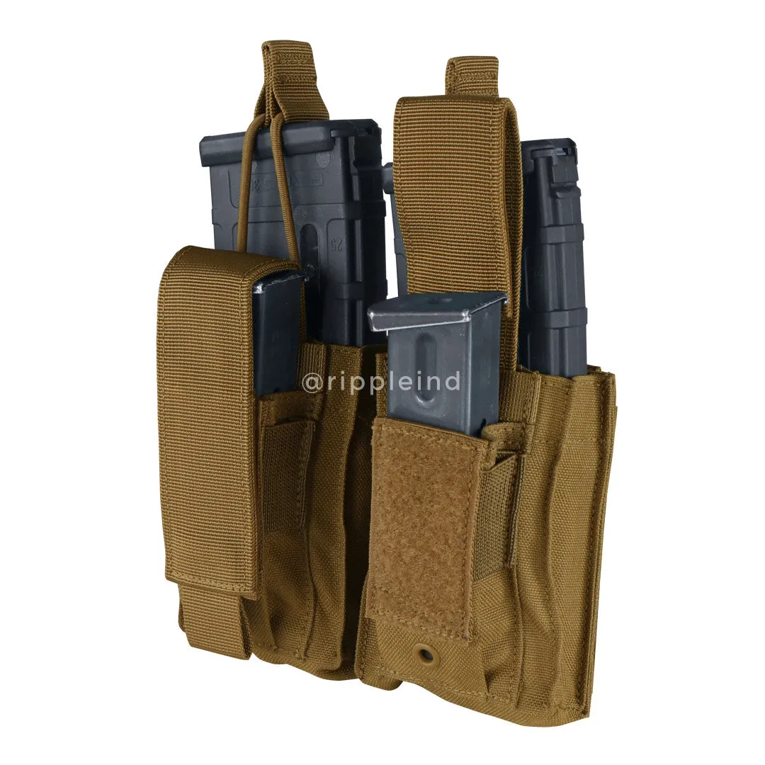 Condor - Navy - Double M4 Kangaroo Mag Pouch - Gen 2