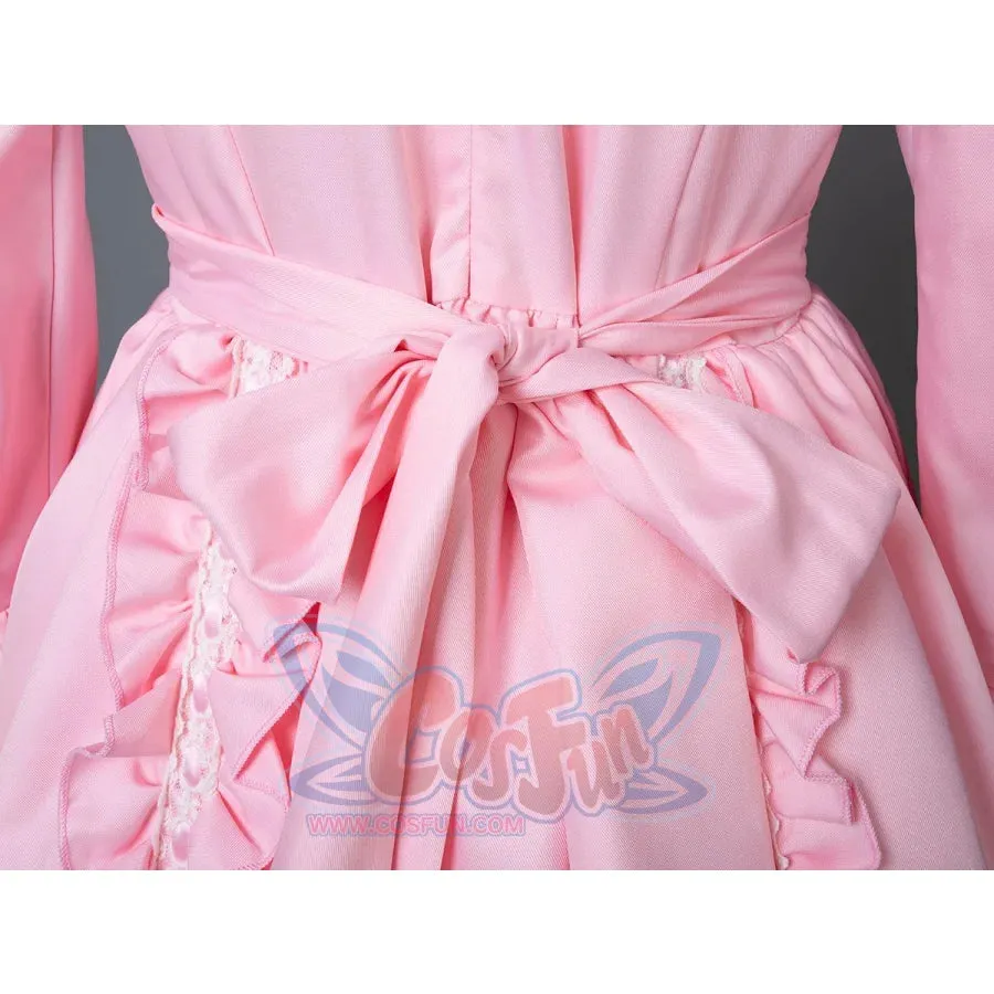 Court Maid Lace Trim Bow Princess Lolita Kawaii Dress mp006100