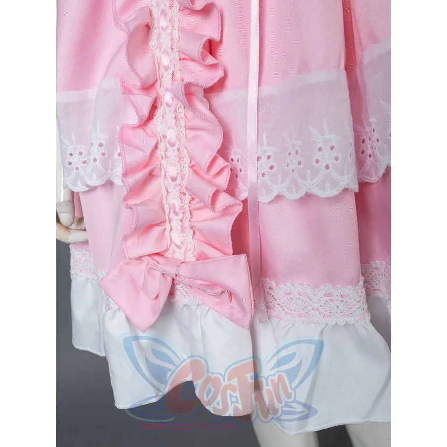 Court Maid Lace Trim Bow Princess Lolita Kawaii Dress mp006100