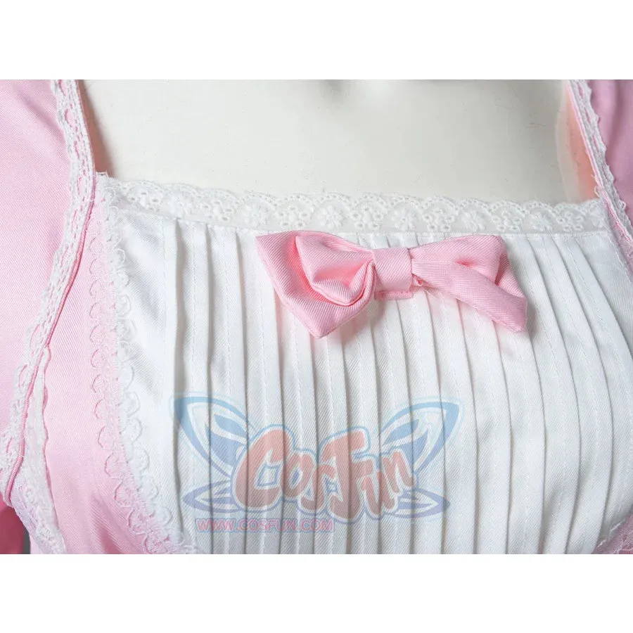 Court Maid Lace Trim Bow Princess Lolita Kawaii Dress mp006100