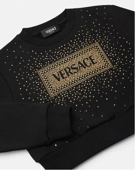 CRYSTAL '90S VINTAGE LOGO KIDS SWEATSHIRT