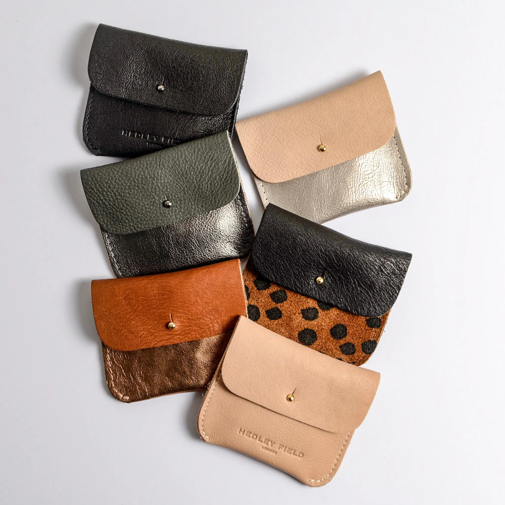 DARK SILVER   SLATE COIN/CARD PURSE