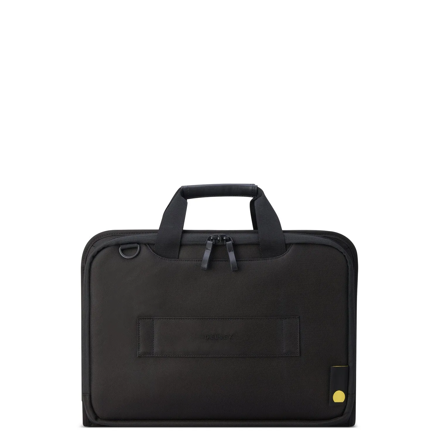 Delsey Arche 2 Compartment Satchel Laptop Protection 15.6 inch Black - 00120016100