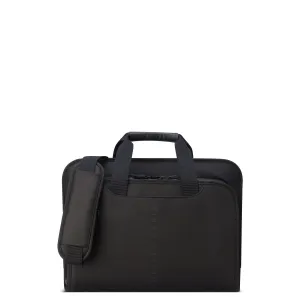 Delsey Arche 2 Compartment Satchel Laptop Protection 15.6 inch Black - 00120016100