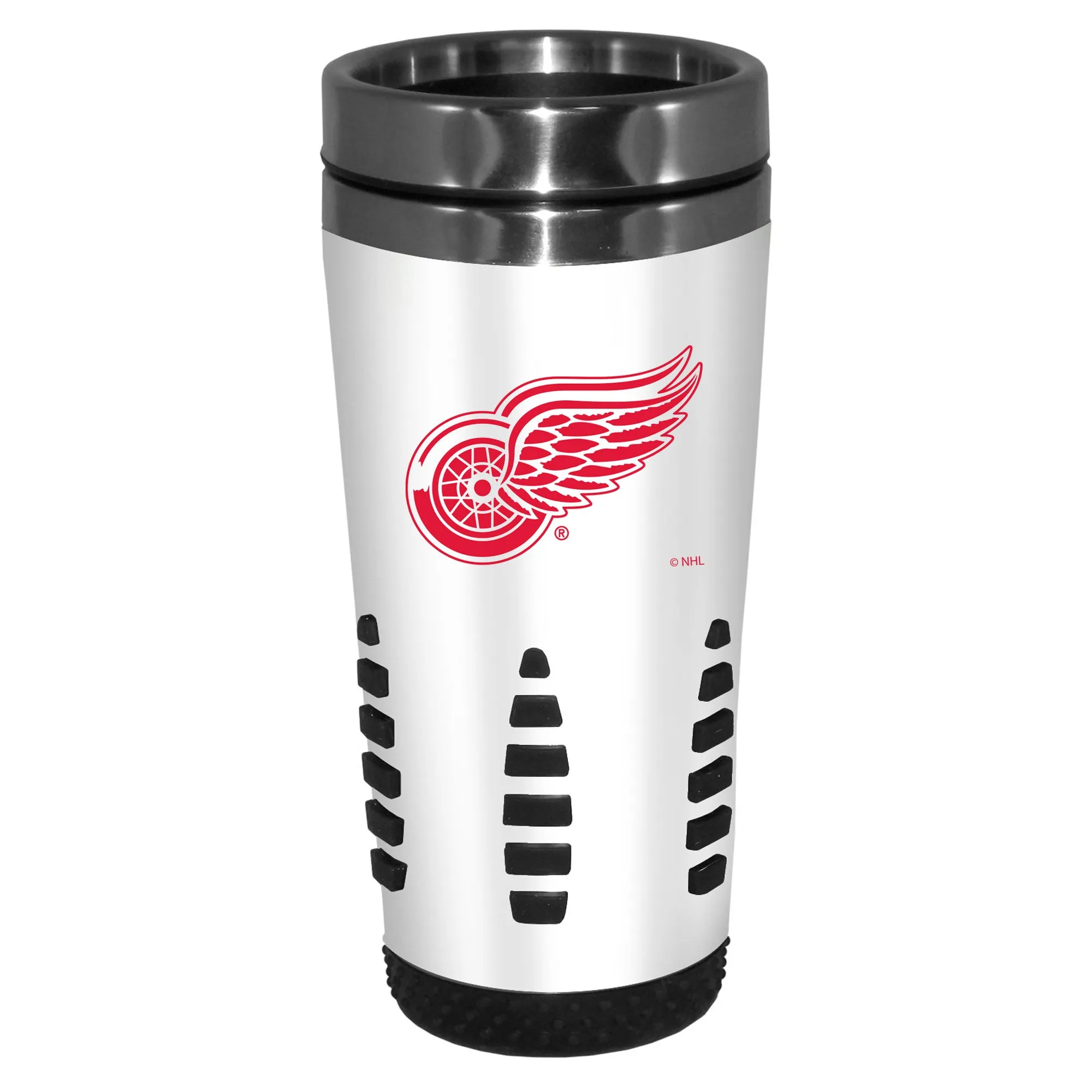 Detroit Red Wings Travel Mug - 16 oz. White Huntsville