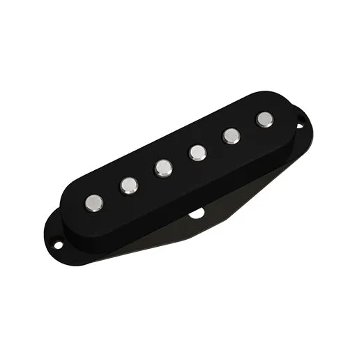 DiMarzio DP-409BK Virtual Vintage Heavy Blues 2 Singlecoil Guitar Pickup, Black