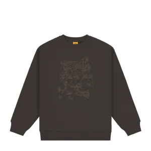 Dime MTL Genie Crewneck - Vintage Black