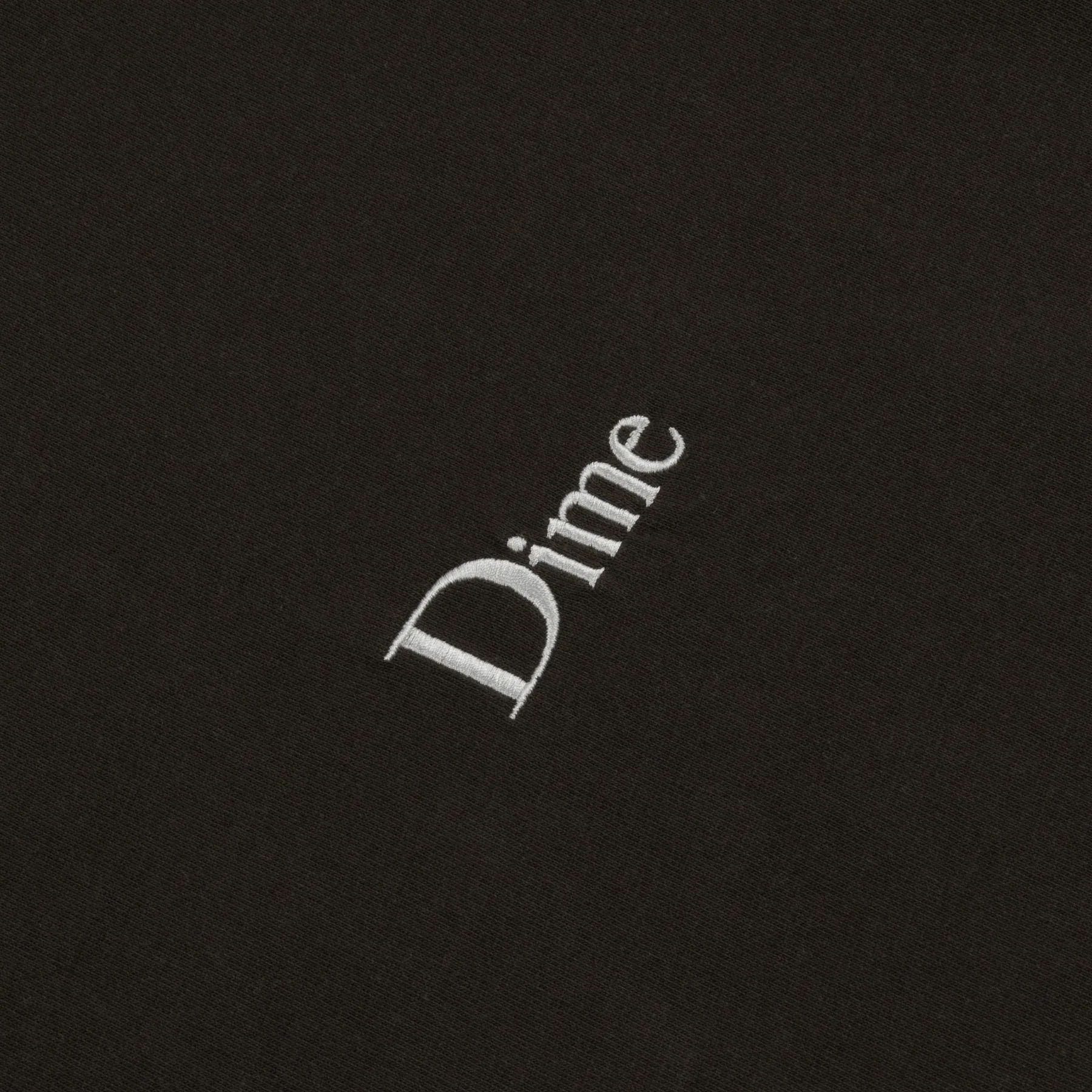 DIME SMALL LOGO TEE - VINTAGE BLACK