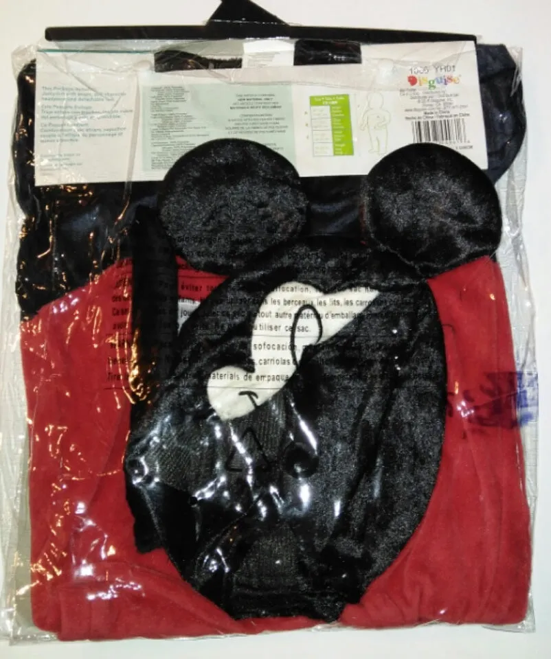Disney Mickey Mouse Costume