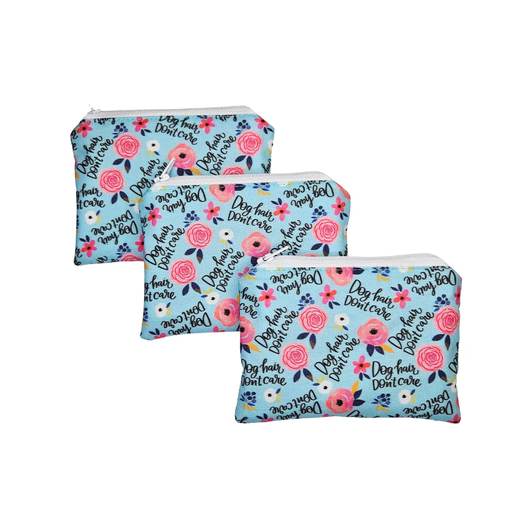 Dog Hair Don't Care Reusable Food Safe Pouch