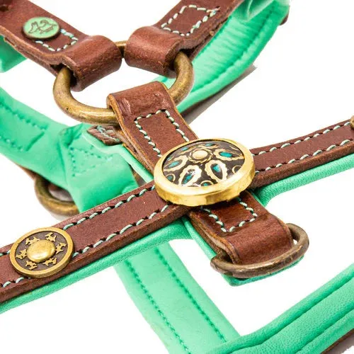 Dog with a Mission Leather Dog Harness-Rock
