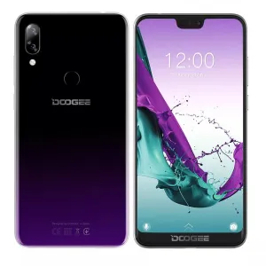 DOOGEE N10 4G LTE Smart Phone Android 8.1 Octa-Core 3GB RAM 32GB ROM 5.84 inch 3360mAh Mobile Phone Purple