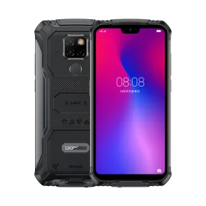 Doogee S68 Pro Cellphone Helio P70 Octa-core 6GB 128GB Memory 21MP 16MP 8MP 8MP Camera 5.84"" IPS Display 6300mAh 12V/2A Charge Smartphone Black_Non-European version