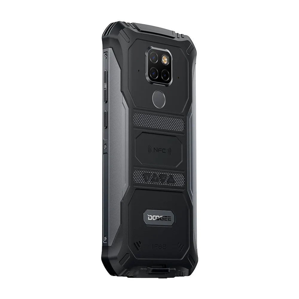Doogee S68 Pro Cellphone Helio P70 Octa-core 6GB 128GB Memory 21MP 16MP 8MP 8MP Camera 5.84"" IPS Display 6300mAh 12V/2A Charge Smartphone Black_Non-European version